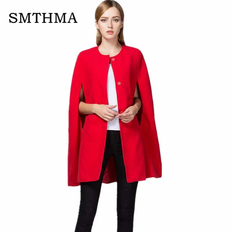 SMTHMA HIGH QUALITY Fashion 2017 Designer Runway Women's Batwing Sleeve