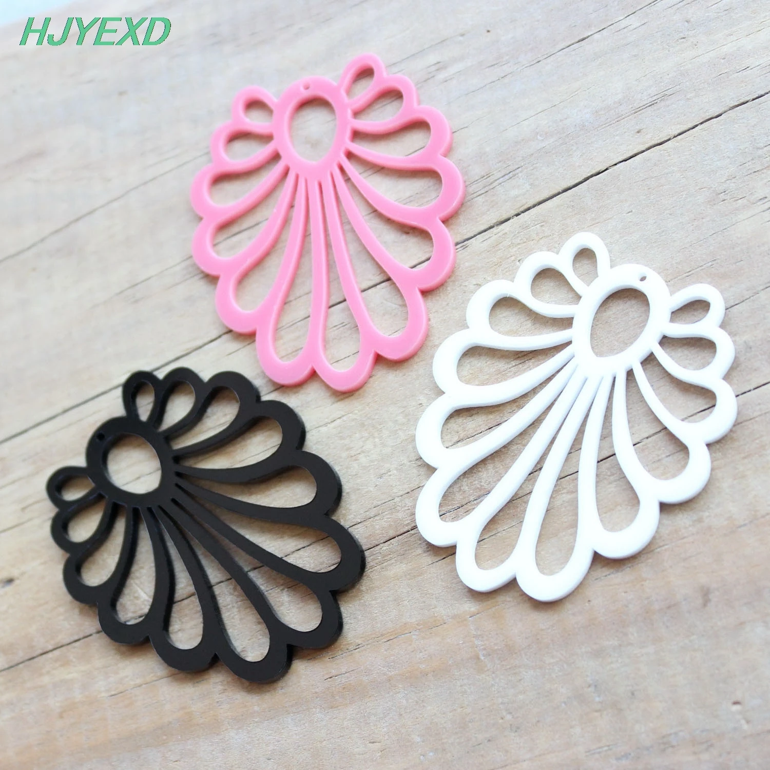 

55mm Acrylic Shell Earrings Accessories Laser Cutout 2.2" -AC1410KO