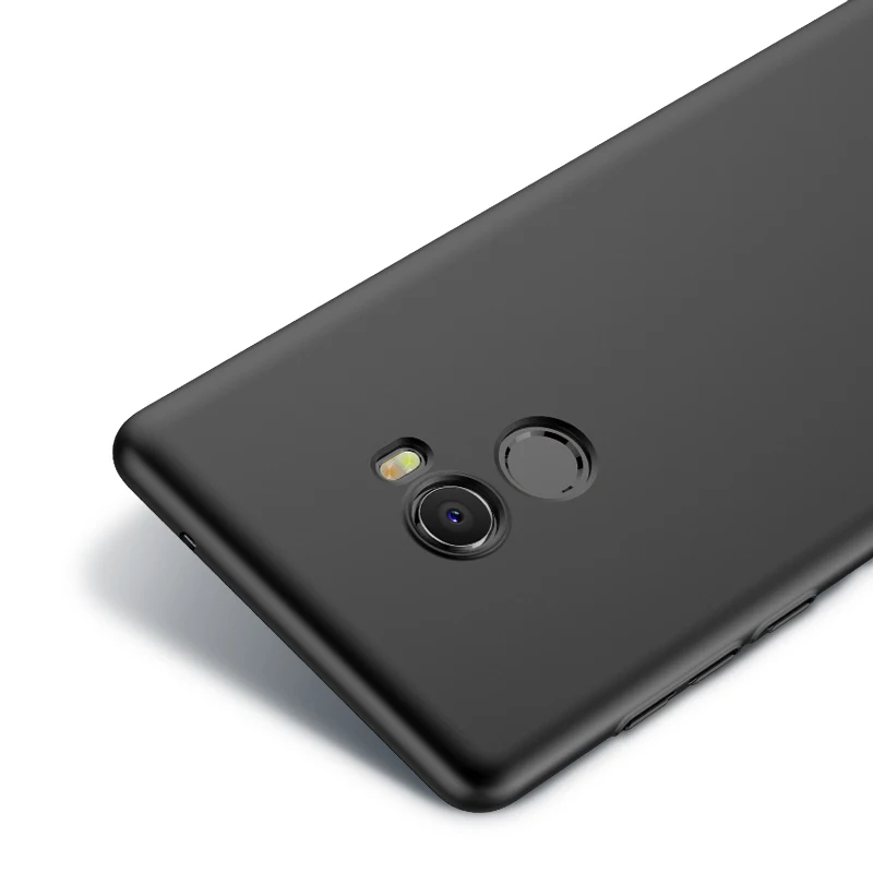 Матовый чехол для xiaomi mi mix2 силиконовый мягкий ультратонкий защитный из ТПУ
