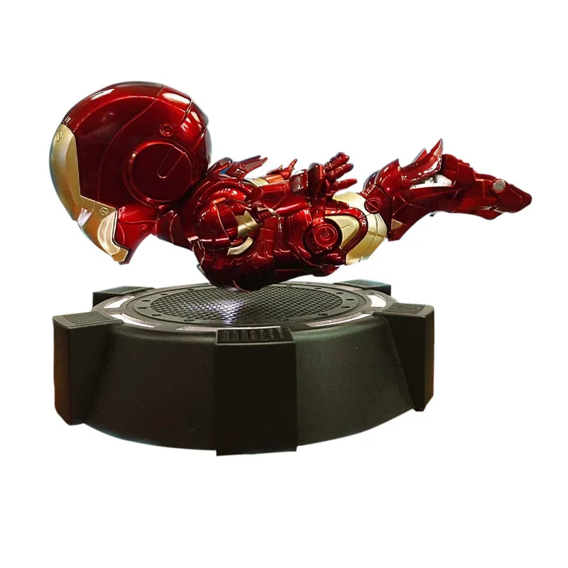 Мстители эндшпиль фигурка железного человека Marvel Железный человек Тони Старк q-версия плавающий Летающий светодиодный MK7 ПВХ Фигурки игрушка подарок