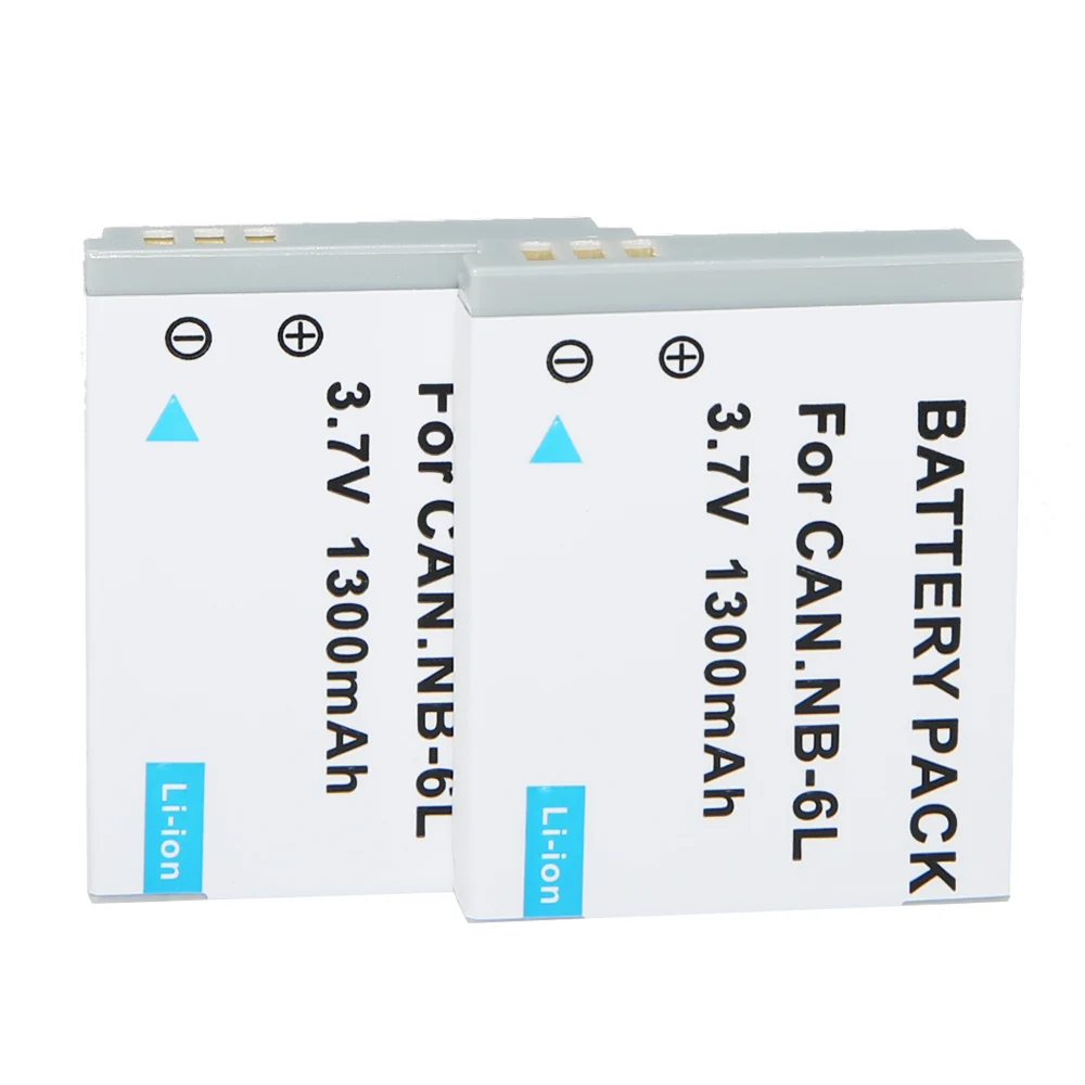 2x 1300mAh NB-6L NB6L NB-6LH Replacement Battery For Canon IXUS 310 SX240 SX275 SX280 SX510 SX500 HS 95 200 105 210 300 S90 S95
2x 1300mAh NB-6L NB6L NB-6LH Replacement Battery For Canon IXUS 310 SX240 SX275 SX280 SX510 SX500 HS 95 200 105 210 300 S90 S95
