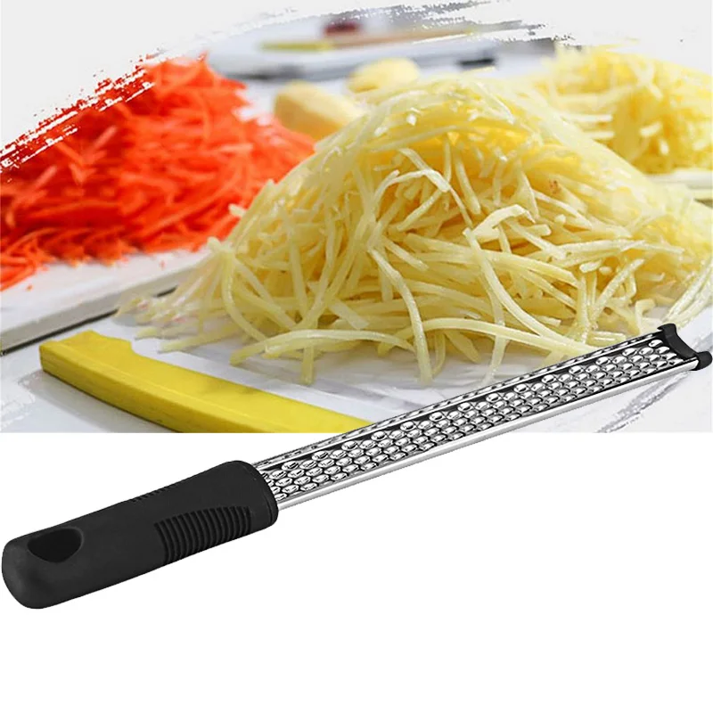 

Stainless Steel Lemon Grater Cheese Fruit Vegetable Peeler Multifunctional Slicer Garlic Ginger Potato Peeler Kitchen Gadget