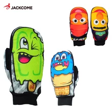 JACKCOME лыжные перчатки зимние водонепроницаемые ветроустойчивый сноуборд Велоспорт Лыжный спорт перчатки лыжные унисекс SG2502(1-7