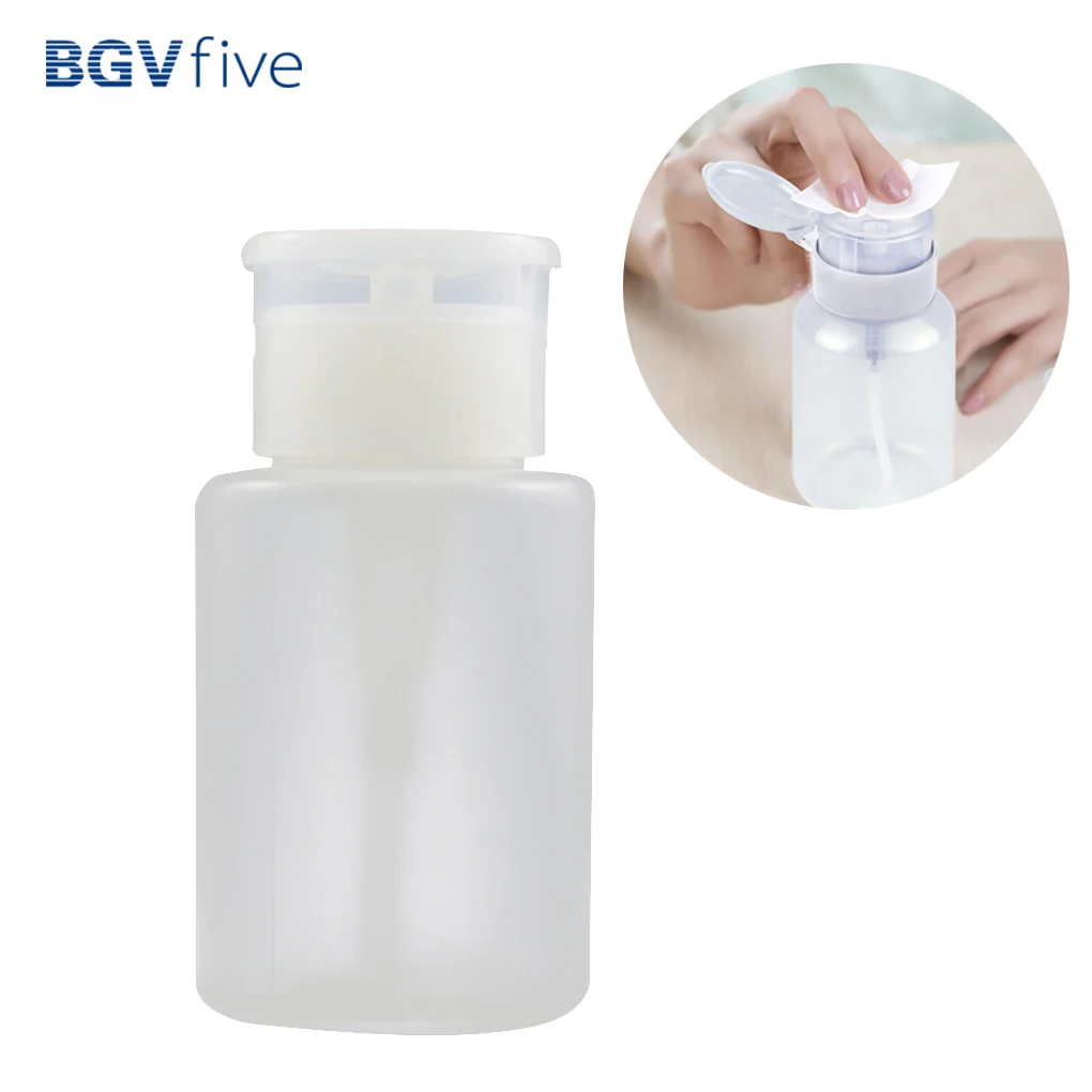 BGVfive 1 шт. пластиковый пусковой насос диспенсер для удаления лака ногтей