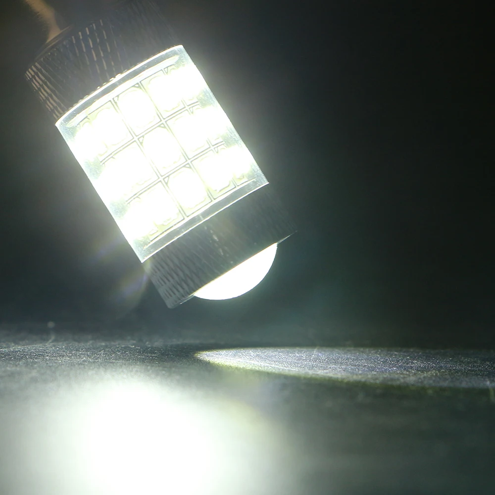 Автостайлинг! 2 шт. S25 1157 BAY15D 2835 42 SMD LED светодиода P21/5 W 1142 с объективом 12 V 24