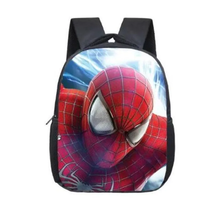

12 Inch Super Hero Spider Man School Backpacks Kindergarten Book Bag SpiderMan Bag Casual Children School Bags Mochila Infantil