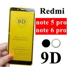 2 шт 9D защитное стекло на Xiaomi Redmi Note 6 pro note5 note6 5pro 6pro xiomi Защитная пленка для экрана закаленное стекло xaomi