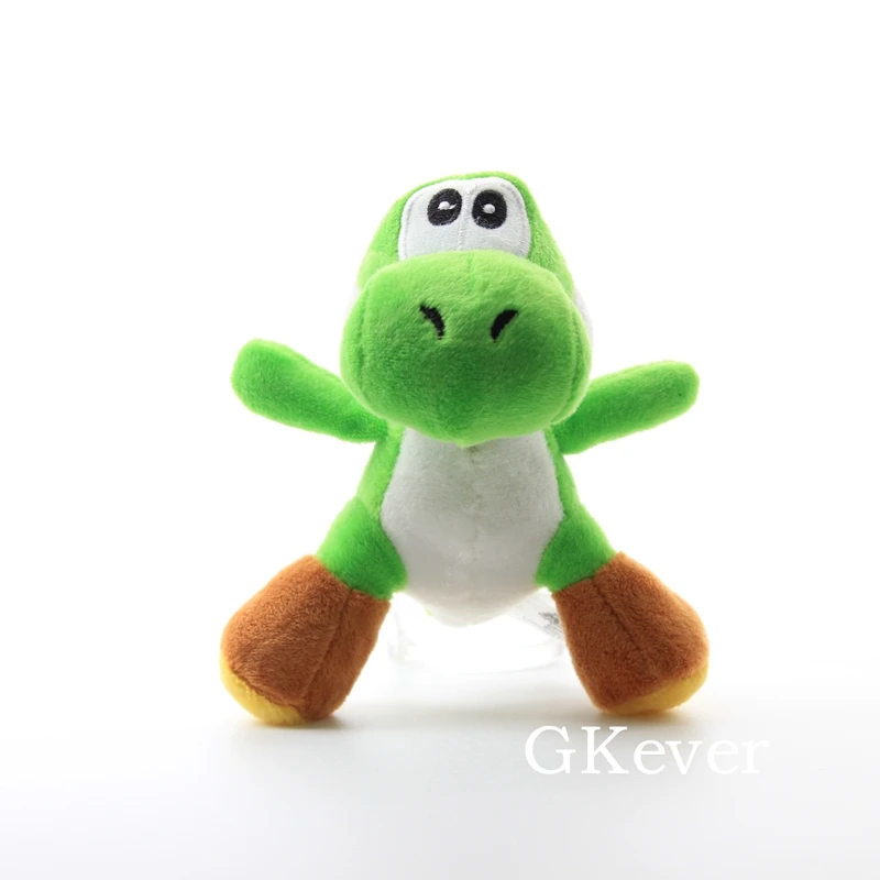 Супер Марио зеленый цвет yoshi Дракон Kawaii плюшевый брелок-подвеска мини мягкие куклы " 12 см