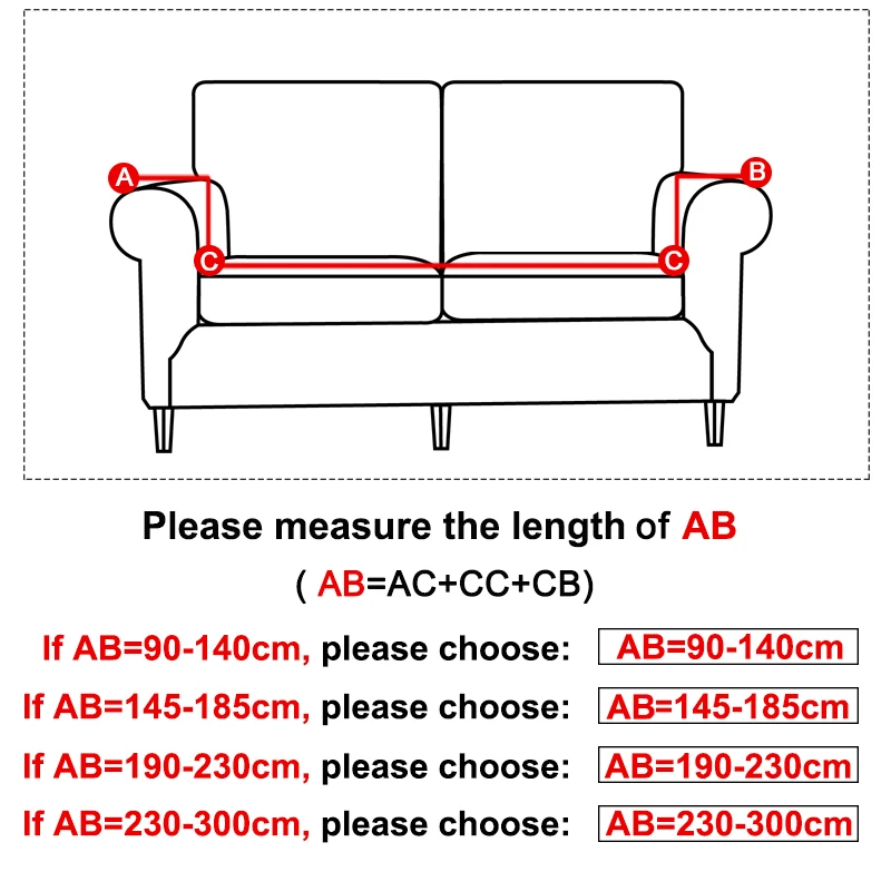 Universal size 1/2/3/4 seater Sofa cover Stretch Elasticity seat Couch covers Loveseat sofa Funiture pillow case home decoration