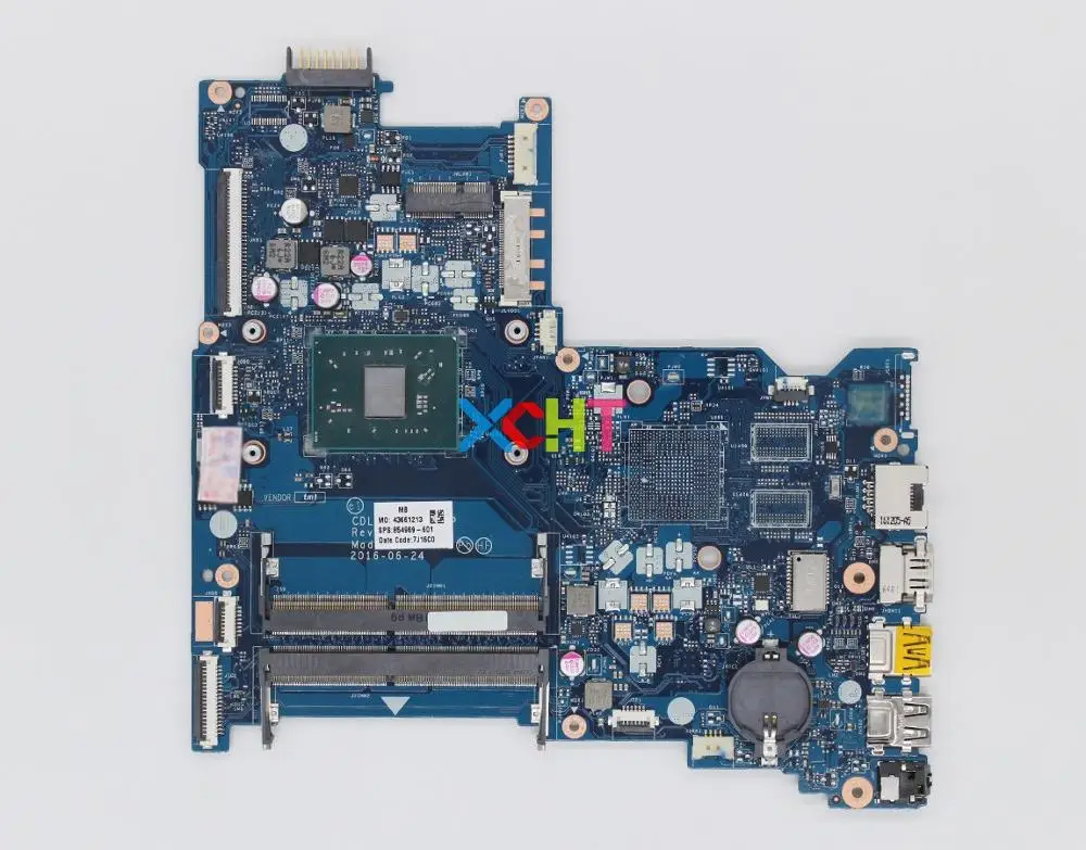 Black Friday  for HP Notebook 15 15-BA Series 854969-601 854969-001 CDL51 LA-D712P UMA A9-9410 Laptop Motherboard