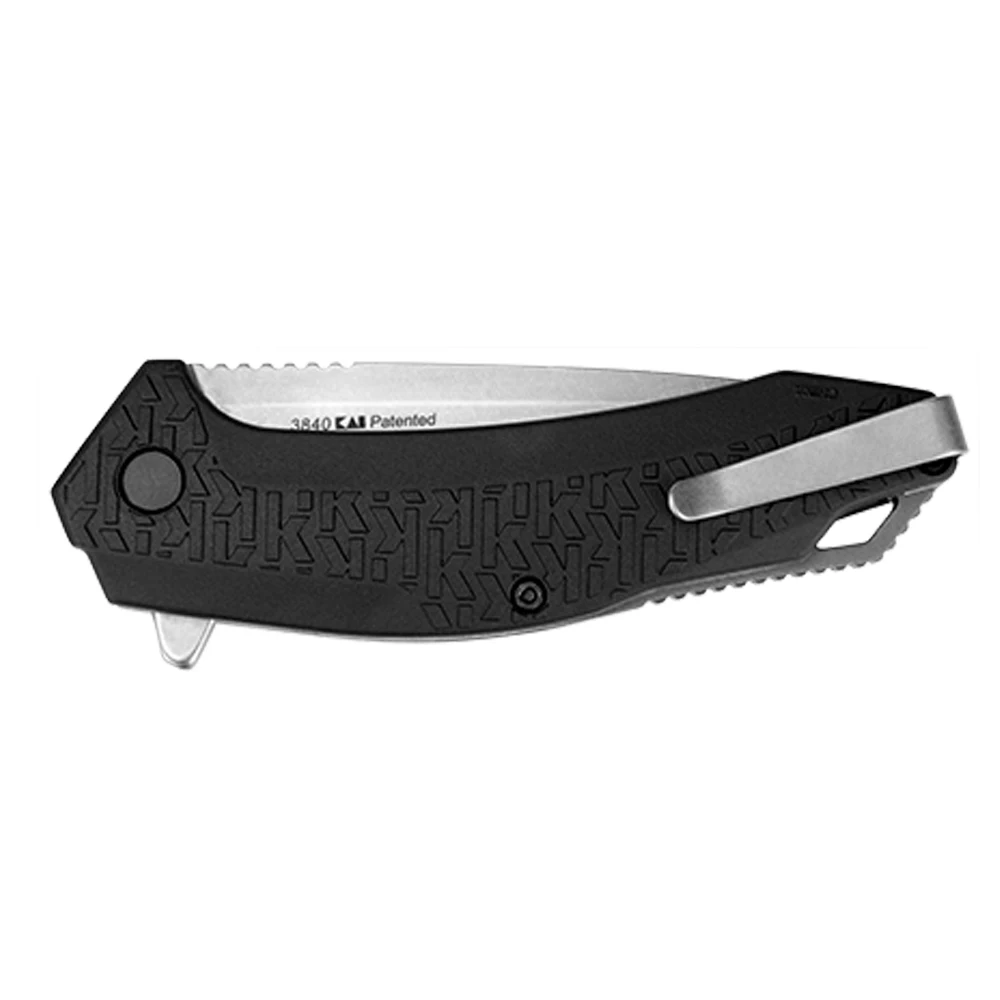 DX-Grady Fung производство OEM Нож Кершоу 3840 осень складной Гладкий край Tanto Tip вымытое лезвие