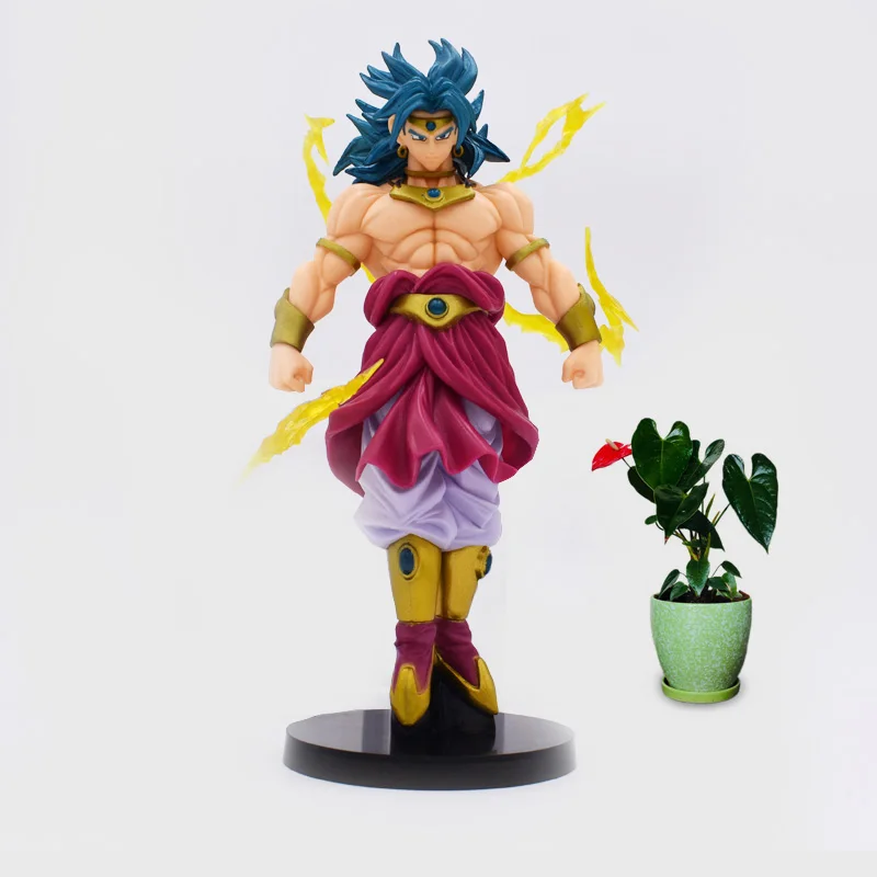 

Anime Dragon Ball Z New Style Broli Broly Super Saiyan PVC Action Figure Doll Collectible Model Toy Christmas Gift For Children