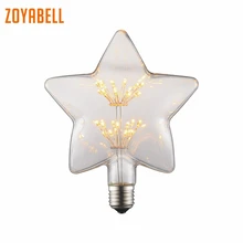 Zoyabell Винтаж Edison ЛАМПЫ E27 лампы накаливания Ретро декоративный свет в помещении Edison 220 В свет лампы Edison ЛАМПЫ ретро