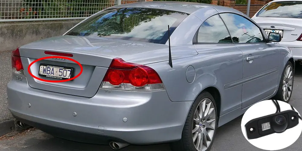 Камера заднего вида для Volvo C70 II 2006 2007 2008 2009 2010 2011 2012 2013 заднего вида камера парковки интегрированная HD CCD