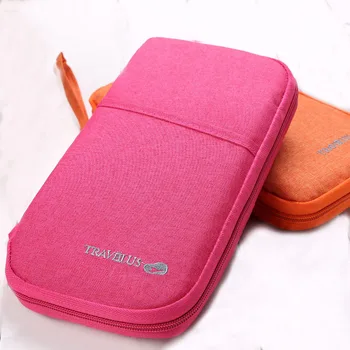

Women Men Card Package Credit Oxford Cloth Passport Package Card Holder Card Pack