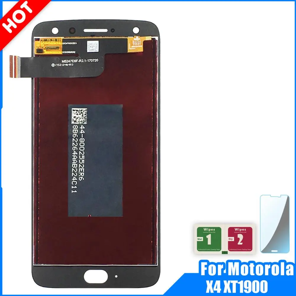 

Lcds For Motorola Moto X4 5.2 Inch LCD Display Touch Screen Digitizer Assembly Replacement Parts For motorola moto x4 100% New