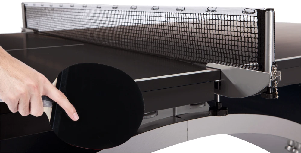 Настольный теннис ракетка для Пинг-Понга Набор Горизонтальный захват две длинные ручки весло летучая мышь три мяча с сумкой прыщи в стол