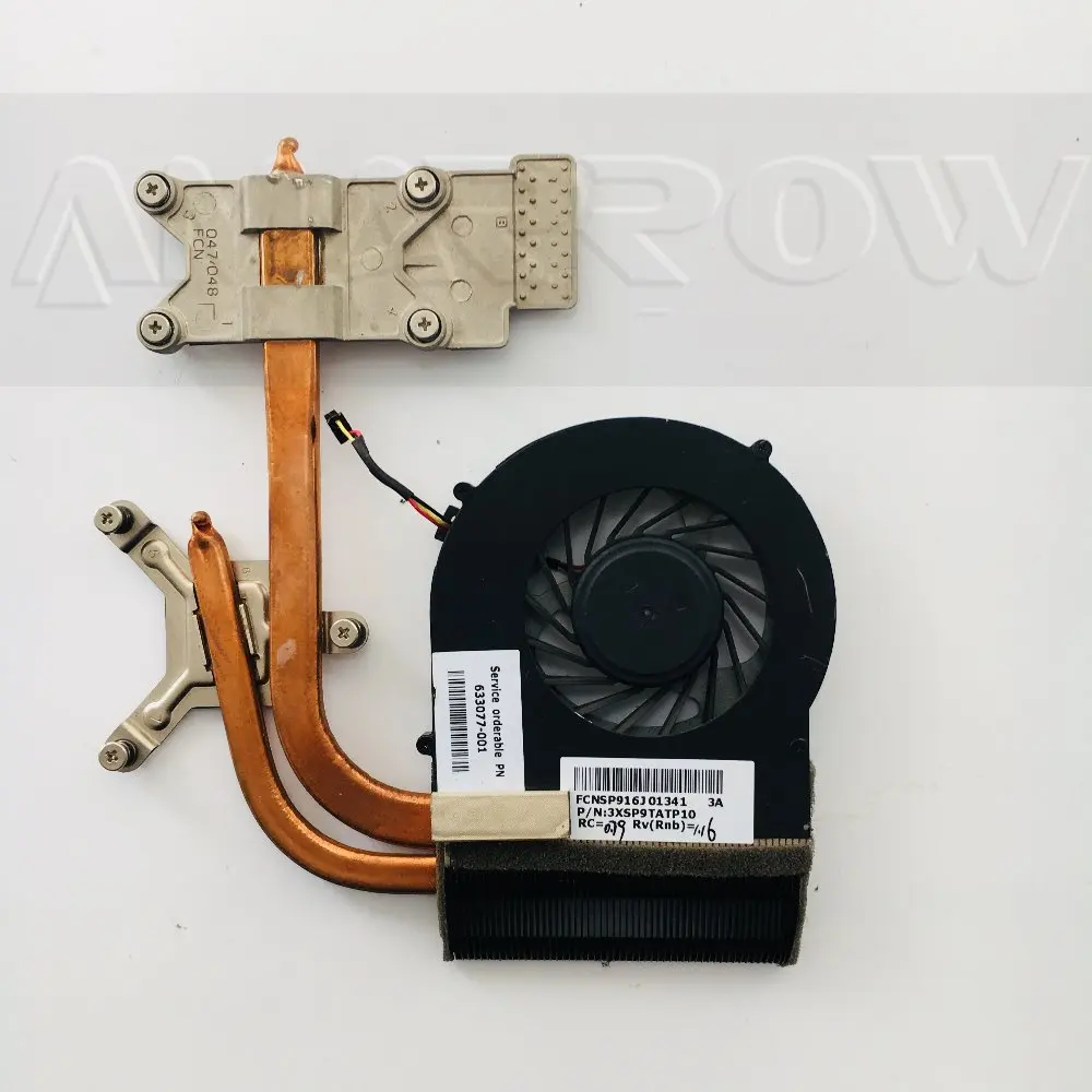 

Original for HP ENVY17-1000 ENVY17-2000 ENVY17 cooling heatsink with fan 622032-001