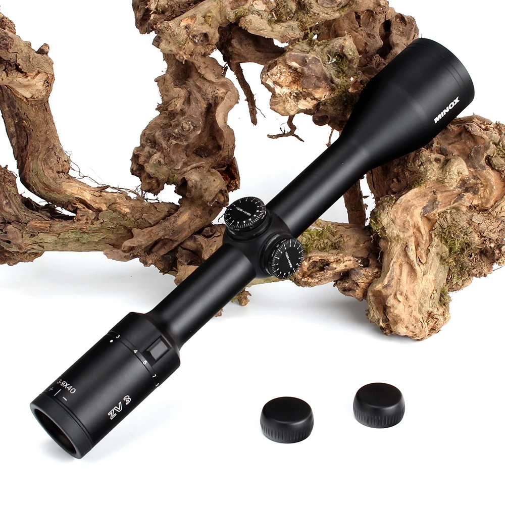 MINOX ZV 3 3-9X40 PLEX BDC 400 Reticle Hunting Rifle Scope 1 Inch Tube Long Eye Relief Tactical Optical Sight RifleScopes (9)