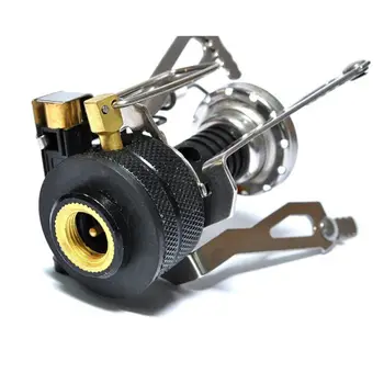 

Outdoor Picnic Burners Stove Camping Gas Stove Portable Folding Mini Burners Stoves Super Lightweight With Box Sale Outdoor