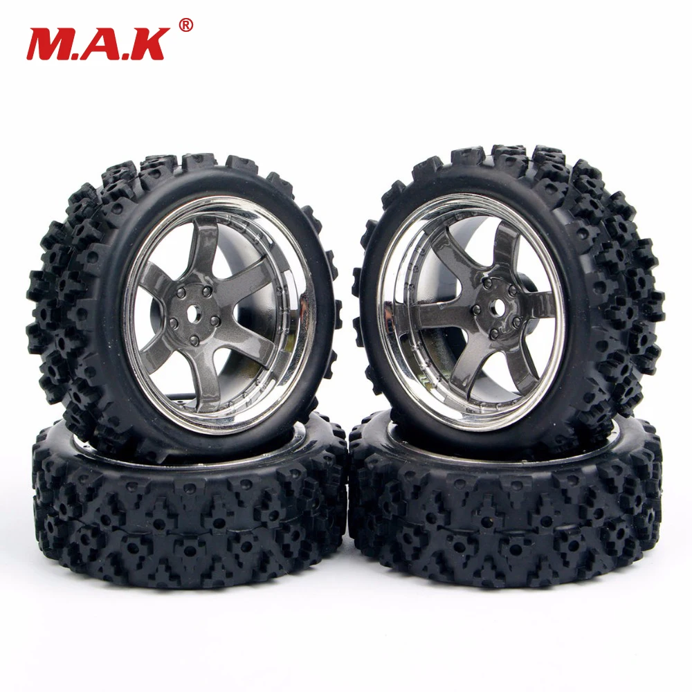4X RC раллийные шины обод колеса с шиной PP0038 + PP0487 для HSP 1:10 бездорожье Гоночная