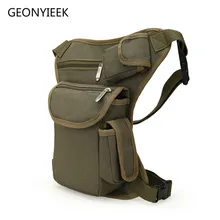 2018 New Men s Canvas Drop Leg Bag Waist Fanny Pack Belt Hip Bum Military Motorcycle