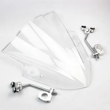 

For Kawasaki Versys 650 Versys 1000 ER4N ER6N Motorbike Windscreens Windshield Wind Deflector Black Clear
