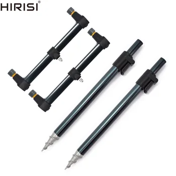 

Carp Fishing Rod Pod Set 2pcs Bank Sticks and 2pcs Buzz Bars Butt for Carp Coarse Fishing Tackle
