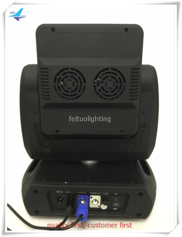 (2 лот/чехол) Показать оборудование матрицы Блиндер led moving head 5*5 матрица 12 Вт led Двигающаяся головка матрицы свет