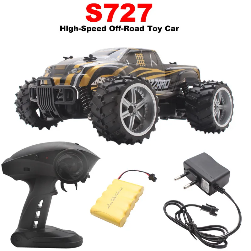 

New High Speed Off-road Monster Mini RC Car S727 RC Remote Control Cars SUV 27MHz 1:16 20KM/H Racing Model Toys Gifts
