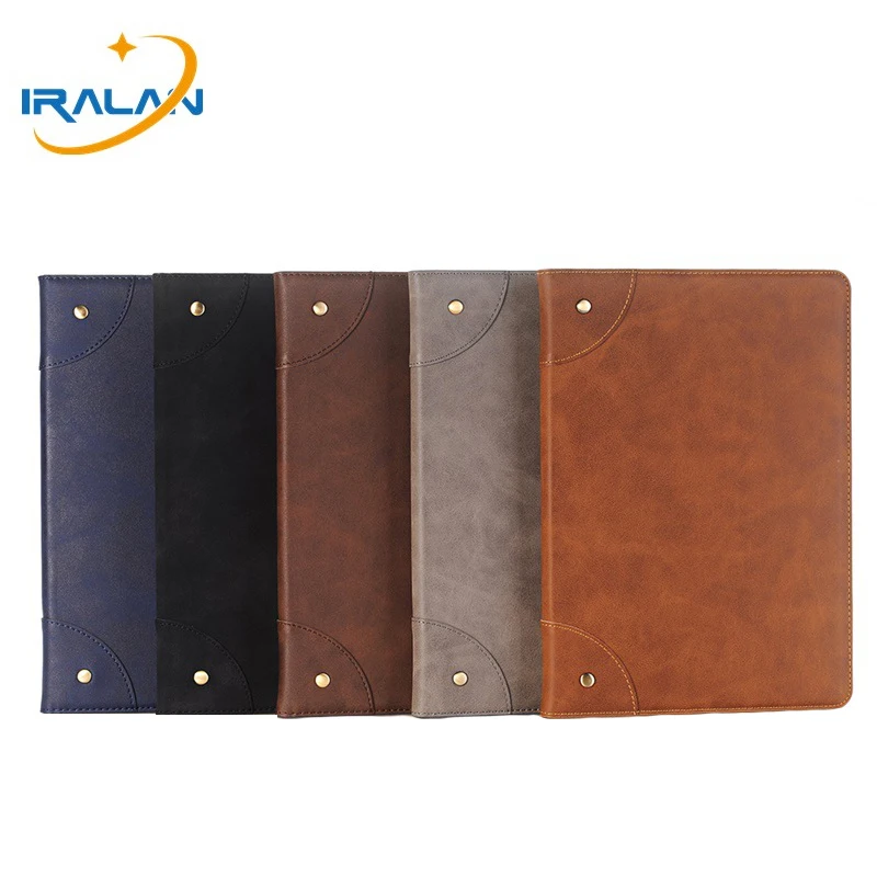 

Tablet Case For Huawei MediaPad M3 Lite 10 BAH-W09 BAH-AL00 10.1 inch New Retro PU Leather Card Wallet Stand Flip Cover+Film+Pen