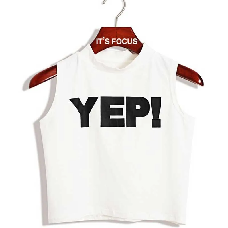 white-yep-hip-hop-tops