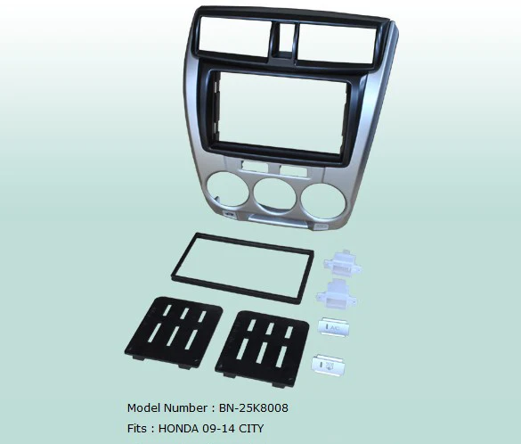 

AHHDMCL Car Fascias Stereo Radio Audio Panel Navigation Frame Dash Kit For City 2009 2010 2011 2012 2013 2014