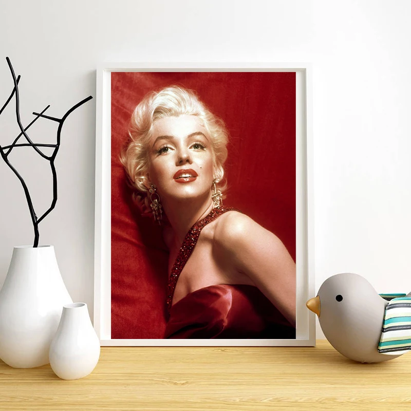 

Dress Hochformat Marylin Monroe Pencil Portrait Canvas Painting Bedroom Home Decor Modern Wall Art Oil Painting Poster Picture