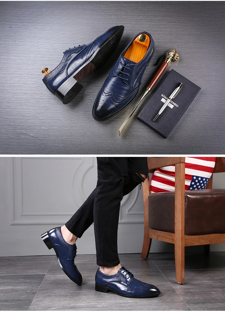 Mens Oxfords Shoe Formal Casual Shoes Men Summer Large Size 48 Lace-up Men Casual Shoes Red Oxfords Autumn Wedding Shoe For Mens (7)