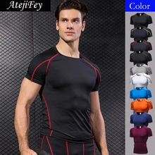 Трикотажные топы Футбол спортивные Для Мужчин's Для мужчин Фитнес Футболка; Одежда Футбол Бег футболка быстросохнущая тренажерный зал