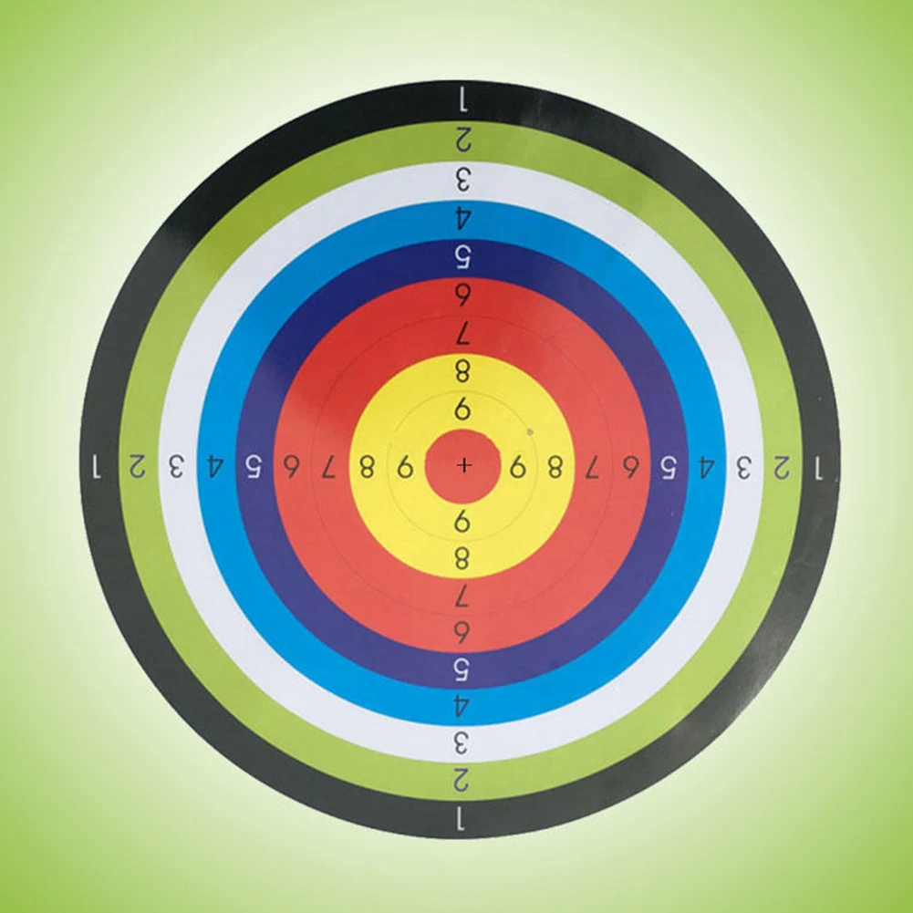 Бумага для мишени полное кольцо мишень для стрельбы из лука бумага Горячая лук комплект Стрельба из лука аксессуар для стрельбы