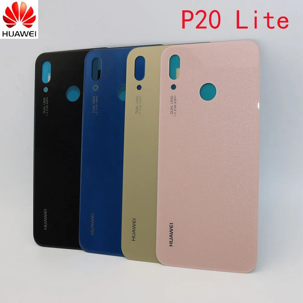 

Huawei P20 Lite Battery Cover Nova 3e Back Glass Rear Door Housing Case Panel For Huawei P20 Pro Battery Cover,Adhensive sticker