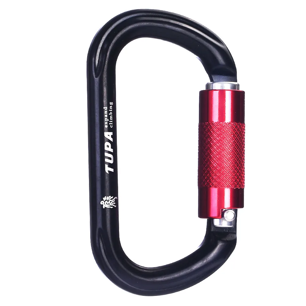 O Shaped Automatic Carabiner Lock 25KN Outdoor Climbing Hanging Hook