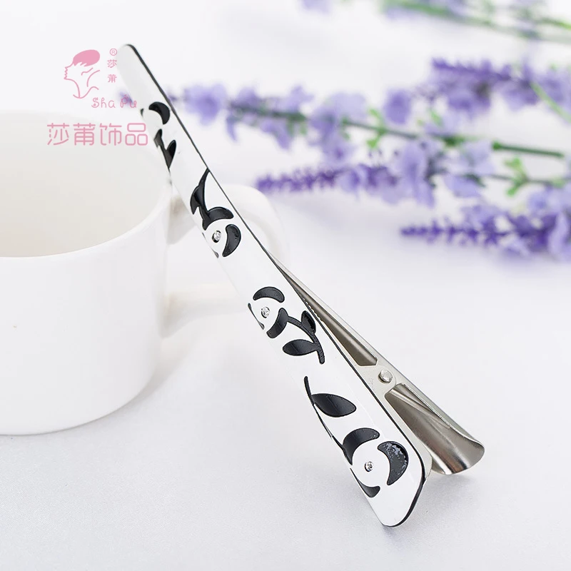 

Shapu duckbill clip flat nose clamp pattern hair women fashion hair accessories hair clips for women headwear hairpin tiara