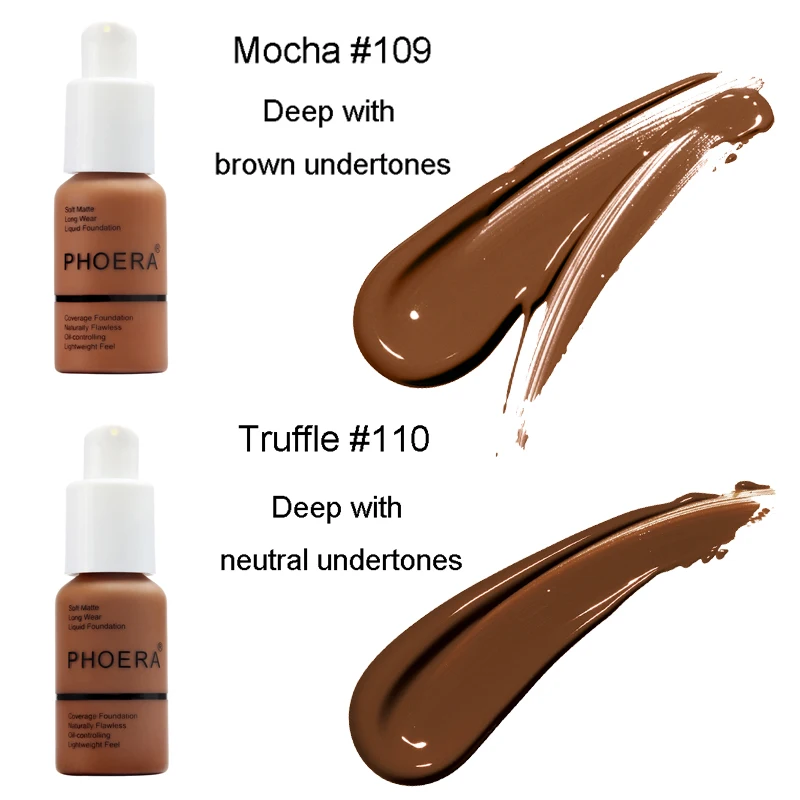 Foera безупречная жидкая матовая основа для полного покрытия 30 мл|coverage foundation|liquid matte