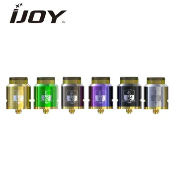 

Original IJOY COMBO RDA Triangle with gold-plated triangle building deck supports bottom feeder for squonker mod ecig vape tank