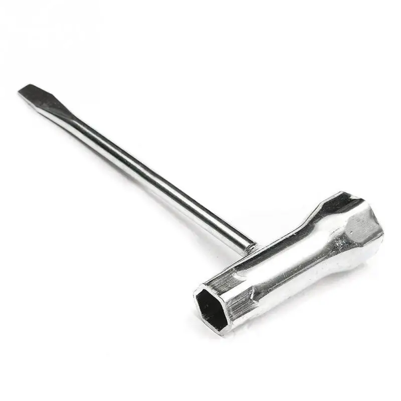 Chainsaw T Wrench 13mmx19mmx2mm Chain Saw Bar T-Wrench Spanner Tool