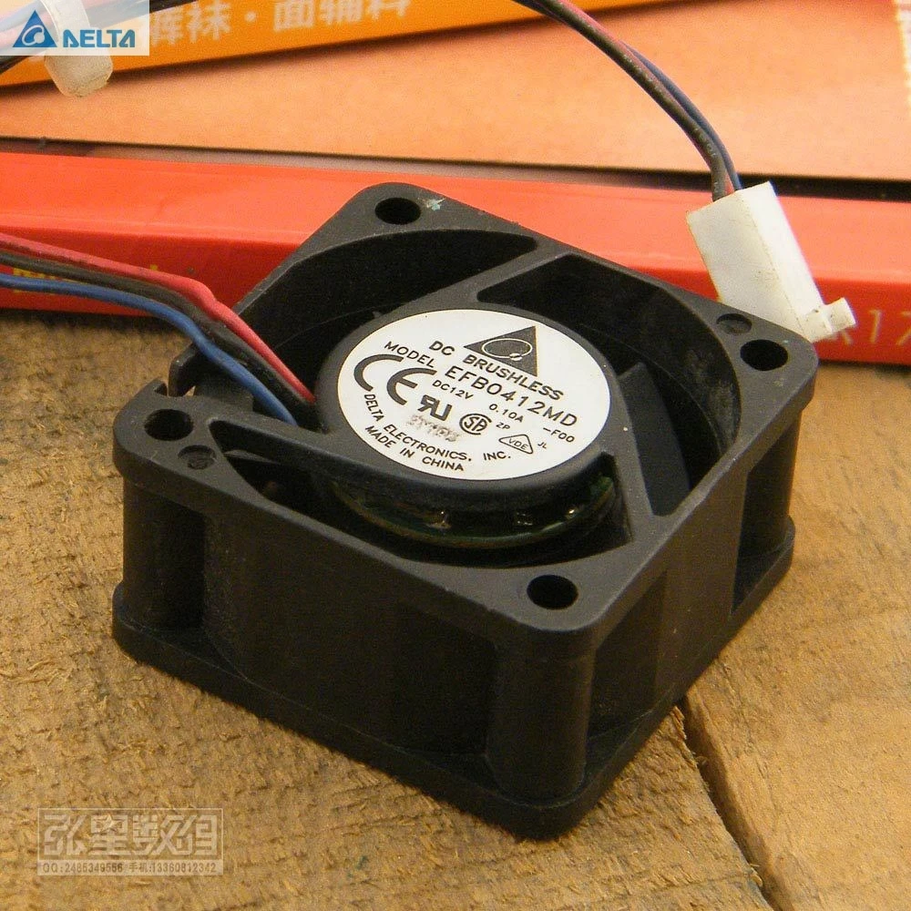 Вентилятор охлаждения для delta EFB0412MD 4020 40*40*20 мм 12 в 0 1 а 40 мм|fan 40mm|cooling fan 40mmcooling |