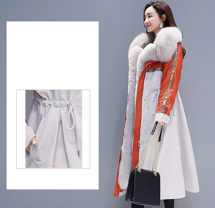 Зимнее пальто, женская куртка, Корейская длинная куртка с хлопковой подкладкой, бархатное пальто выше колена, новинка, парки, женские пальто