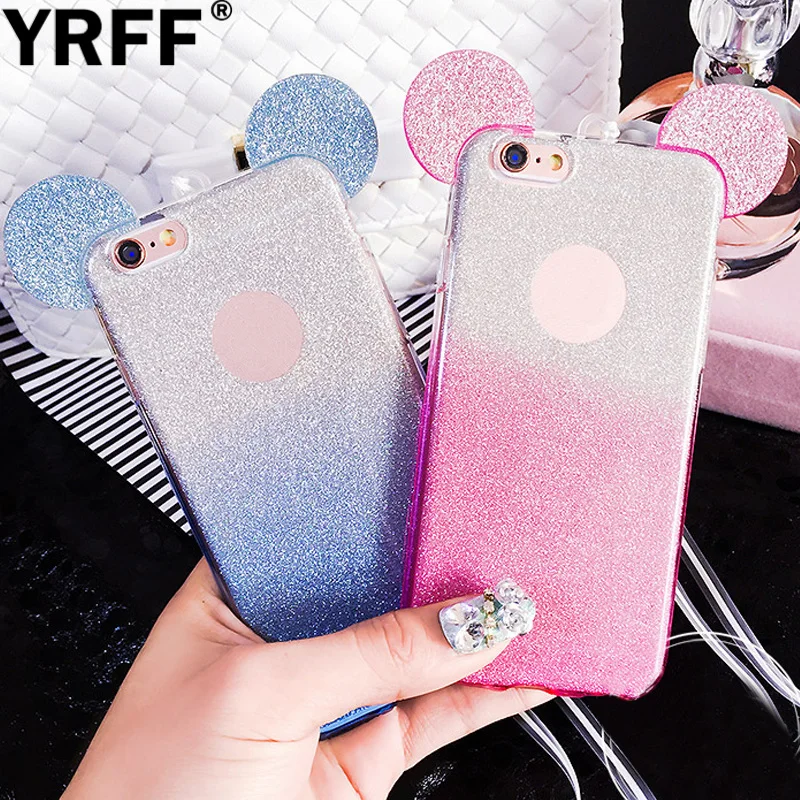Силиконовый чехол для телефона YRFF с изображением мультяшного кота и мыши iPhone 5 5s 7