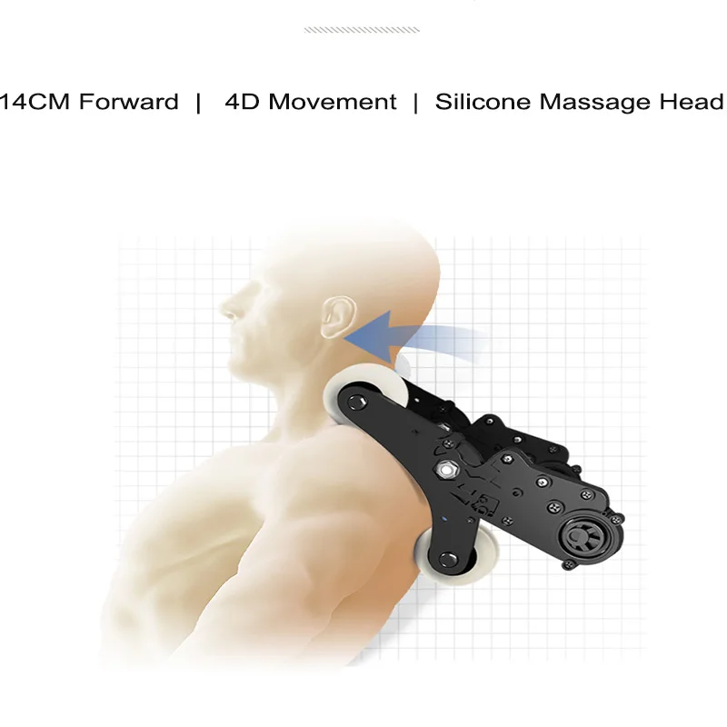 Массажное кресло маленький бытовой Электрический массажер для всего тела автоматический разминающий Электрический массажер многофункциональный диван массаж