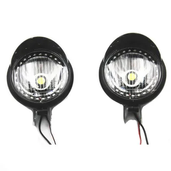 

Motorcycle Universal 5" Colorful LED Driving Passing Front Fog Head light Visor Lamp For Honda Yamaha Suzuki Harley Kawasaki ktm