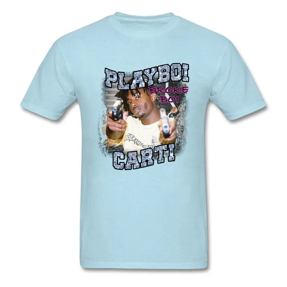 Europe Summer Short Sleeve Tops Shirts ostern Day Round Neck 100% Cotton Adult T Shirt Summer Tees 2018 Hot Sale Playboi Carti 90s style SHOOTA 4102 light
