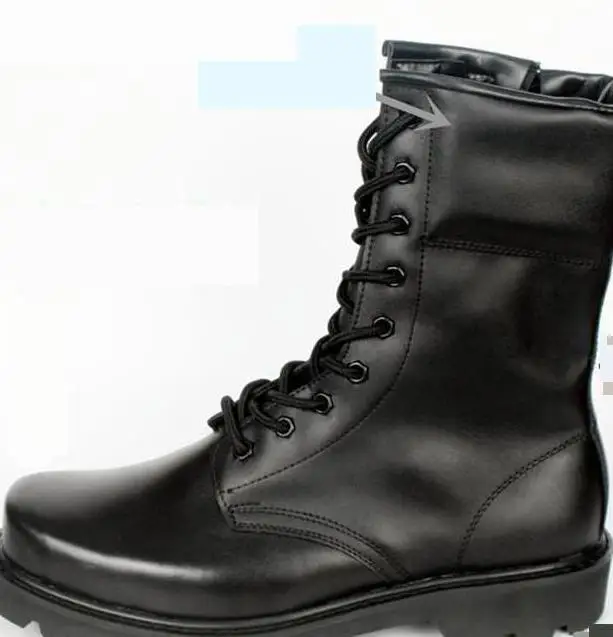 

High-quality Leather Boots Tooling Tactics Men's Special Forces Combat Strong Warm Comforta Desert Boots Cow Leather Wool